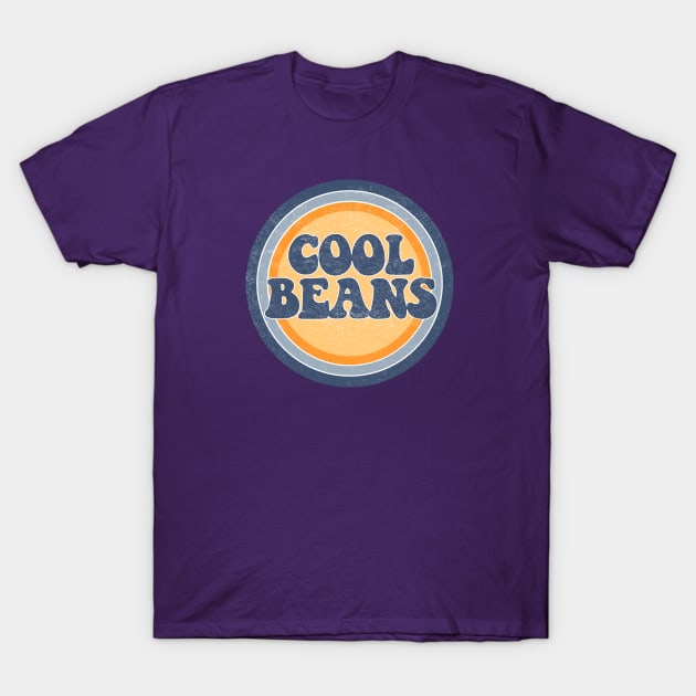 Cool Beans Distressed T-Shirt by ZeroRetroStyle